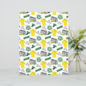 Soccer Scrapbook Paper (スタンド正面)