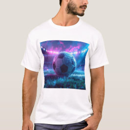 Soccer Stadium with Football Style Tシャツ