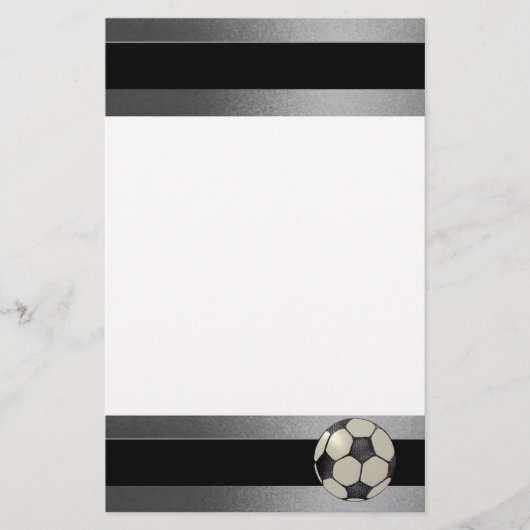 Soccer Stationary-Design 1 便箋 (正面)