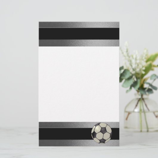 Soccer Stationary-Design 1 便箋 (スタンド正面)