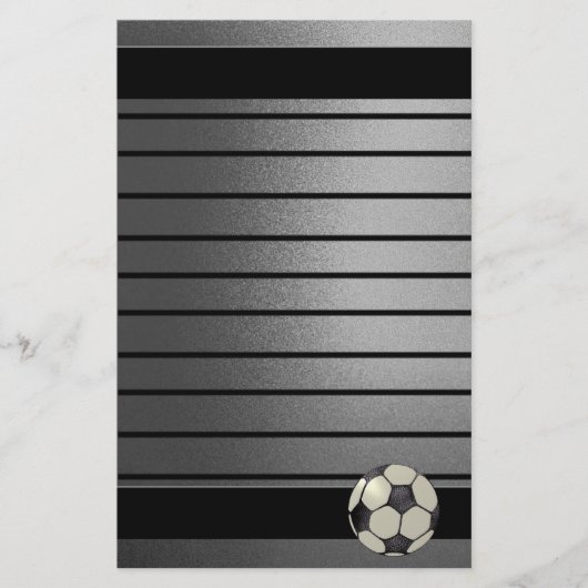 Soccer Stationary-Design 2 便箋 (正面)