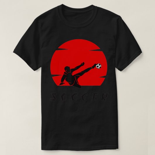 Soccer tシャツ (デザイン正面)