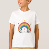 Soccer under the Valentines Rainbow Tシャツ (正面)