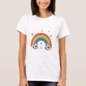 Soccer under the Valentines Rainbow Tシャツ (正面)