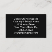 Soccerball名刺 名刺 (裏面)