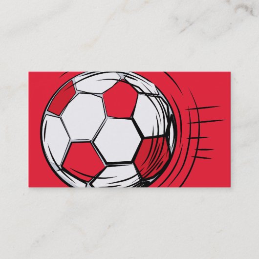 Soccerball名刺 名刺 (正面)