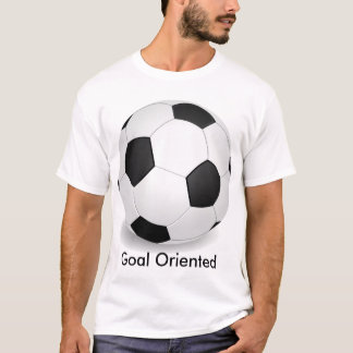 soccerball、方向づけられるゴール tシャツ