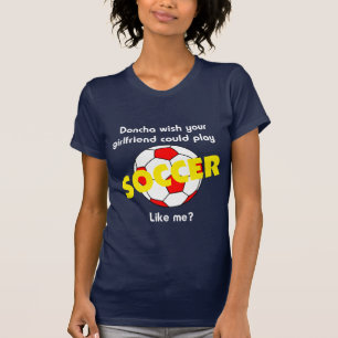 SoccerChick Doncha Tシャツ