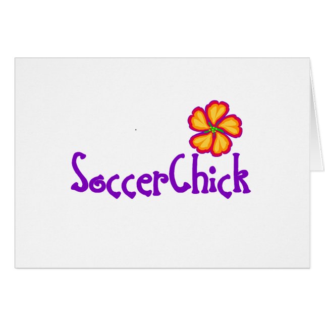SoccerChick FlowerDark (正面横)