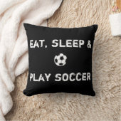 Soccerholicの枕16x16 クッション (ブランケット)