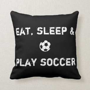 Soccerholicの枕16x16 クッション