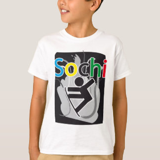 sochi snowboarden tシャツ