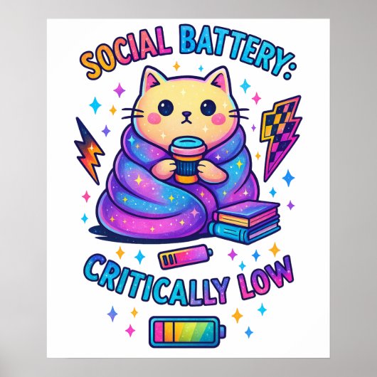 Social Battery Critically.... ポスター (正面)