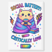 Social Battery Critically.... マグネット (正面)