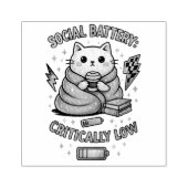 Social Battery Critically.... ラバースタンプ (インプリント)