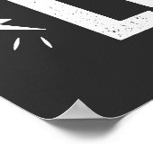 Social Battery Low Warning ポスター (角)