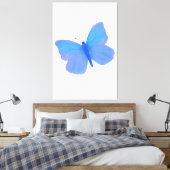 Social Butterfly! キャンバスプリント (インサイチュ (寝室))