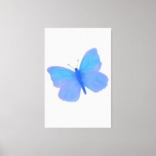 Social Butterfly! キャンバスプリント (正面)