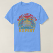 Social Distancing Epert Video Game Player Console  Tシャツ (デザイン正面)