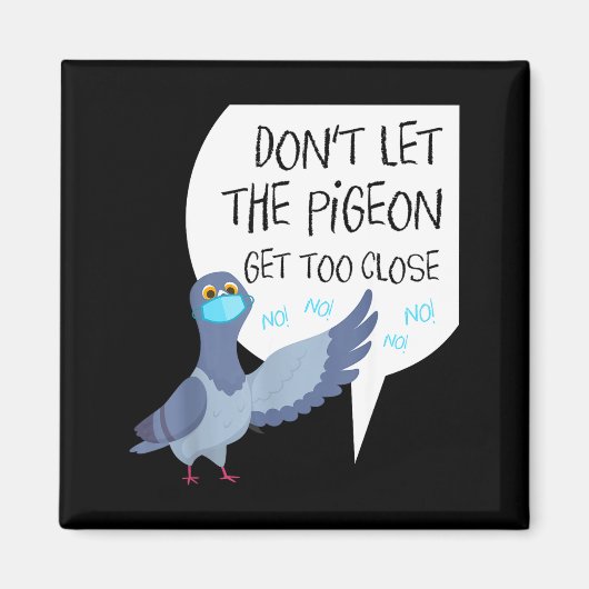 Social Distancing Parody Don't Let The Geon Get To マグネット (正面)