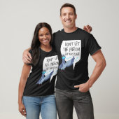 Social Distancing Parody Don't Let The Geon Get To Tシャツ (ユニセックス)