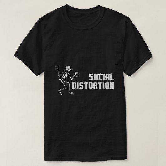 SOCIAL DISTORTIONエッセンシャルTシャツ Tシャツ (デザイン正面)