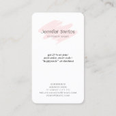 Social Media Add QR Code & Logo Thank You 名刺 (裏面)