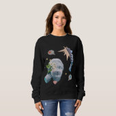 Social Media Aesthetic Statue Art Collage Shirt スウェットシャツ (正面フル)