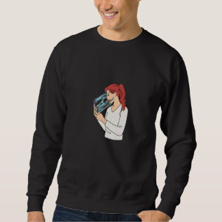 Social Media Anxiety And Digital Detox スウェットシャツ