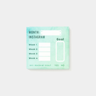 Social Media Followers Tracker Post-It® Notes ポストイット