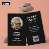 Social Media Influencer QR Code 名刺