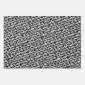 Social Media Killed Romance ラッピングペーパーシート (正面3)