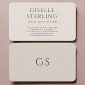 Social Media Manager 名刺