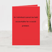 "Social problem" (Any) Joke カード (正面)