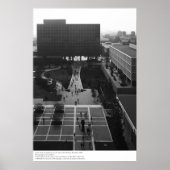 Social Sciences建物, UCLA, 1966 ポスター (正面)