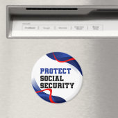 Social Security Political Anti Trump Accessory マグネット (インサイチュ (食洗機))