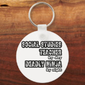 Social Studies Teacher ...Deadly Ninja キーホルダー (正面)