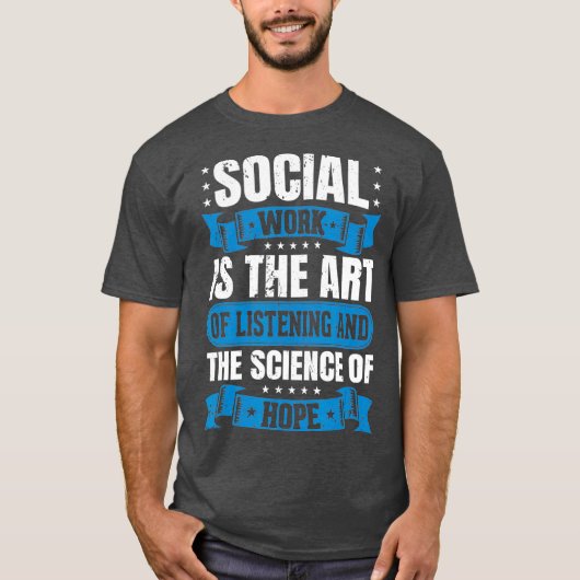 Social Worker  for Women Men Gift Tshirt Art Tシャツ (正面)