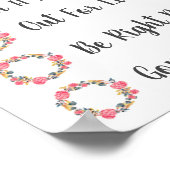 Social Worker Office Door Signの場所 ポスター (角)