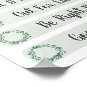 Social Worker Office Door Signの場所 ポスター (角)