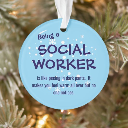 Social Worker Ornament オーナメント (ツリー)