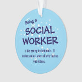 Social Worker Ornament オーナメント (正面)