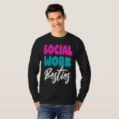 Social Worker Work Coworkers Best Friend Graduatio Tシャツ (正面フル)
