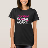 Social Worker Work LCSW MSW Masters Graduation 202 Tシャツ (正面)
