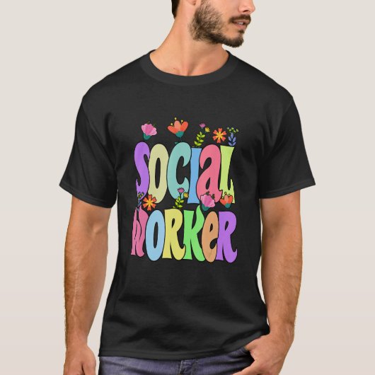 Social Worker Work MSW 2022 Graduation Masters Deg Tシャツ (正面)