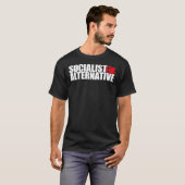 Socialist Alternative Logo (White Text) Classic T- Tシャツ (正面フル)