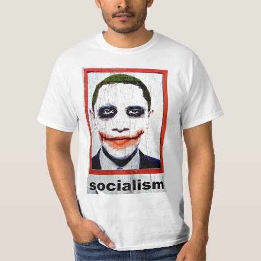 Socialisticオバマ Tシャツ (正面)