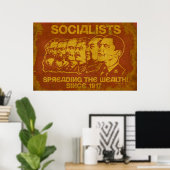 Socialists: Spreading the Wealth Poster ポスター (ホームオフィス)