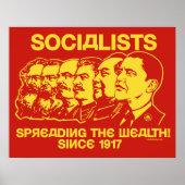 Socialists: Spreading the Wealth Poster ポスター (正面)