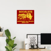 Socialists: Spreading the Wealth! Poster ポスター (ホームオフィス)